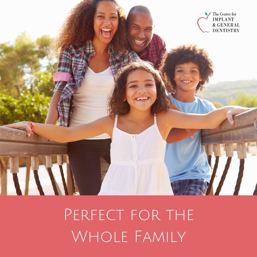 Perfect for the Whole Family Facebook Best Family Dentists Lindale - Tyler TX - Center for Implants & General Dentistry